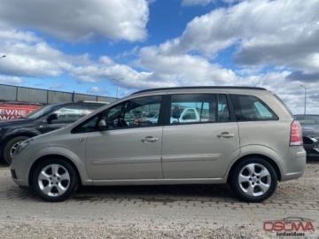 Opel Zafira B 1.9 CDTI ECOTEC 100KM 2005 Opel Zafira 1.9cdti 7 osobowa nowy pt nowe tarcze nowe opony auto do jaz, zdjęcie 9