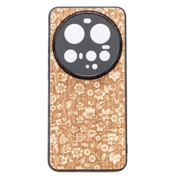 Dřevěné Pouzdro Bewood pro Xiaomi 15 Ultra Polní Květiny Aniegre