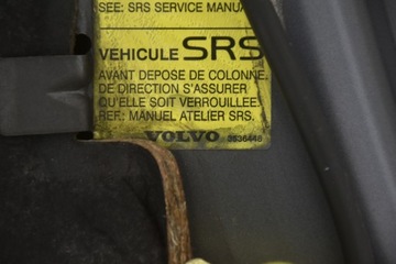 KAPOTA KRYT MOTORU VOLVO S60 I