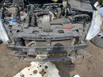 Peugeot 508 pas przedni z chłodnicami