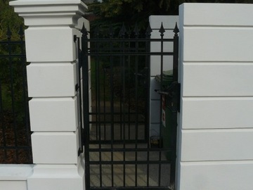 ЗАБОРЫ УСАДЬБЫ, СТОЛБЫ, ПРОЛЕТЫ, МЕТАЛЛ/ВОРОТА