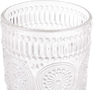 Стаканы, набор из 4 шт., 400 мл, винтажные стаканы, 13 х 8 см.