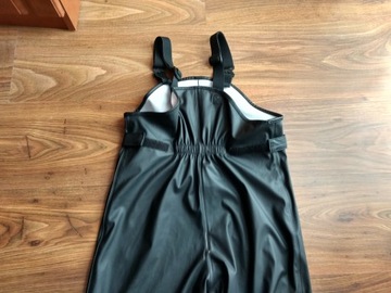 Черные непромокаемые подтяжки Pytt pytt, размер 116