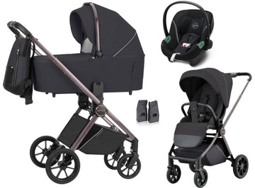 WÓZEK CARRELLO ULTRA CYBEX ATON S2 3w1 ADAPTERY kol. BLACK