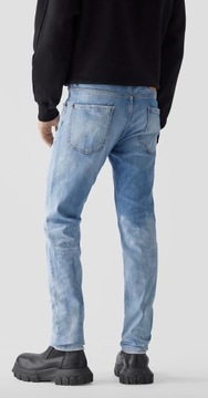 -65% DSQUARED2 COOL GUY JEAN S74LB1063 oryginalne spodnie jeansy 52 (36)