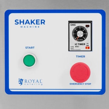Shaker Cocktail Shaker Bar Mixer Double Professional 2x0.75L 240OBR./MIN