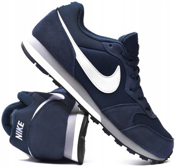 Мужские туфли NIKE MD RUNNER 2 749794410 СИНИЕ, ТЕМНО-СИНИЕ удобные