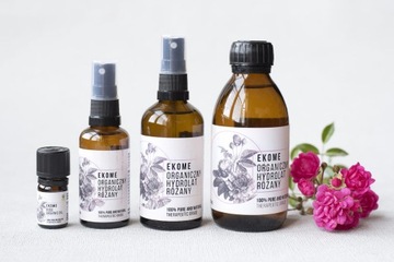 Экоме Органический гидролат розы 100 мл Дамаск