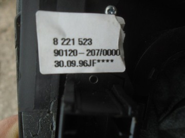 BMW E31 840 MĚCH RÁMEČEK DISPLEJ 8221523 96R