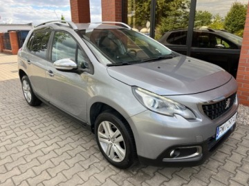 Peugeot 2008 I SUV Facelifting 1.2 PureTech 82KM 2018 Peugeot 2008 1.2 benzyna 82 KM zarejestrowany w PL zadbany mozliwa zam, zdjęcie 1