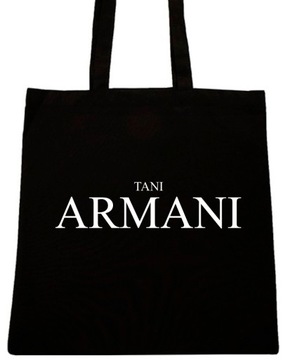 TANI ARMANI TORBA Z NAPISEM NADRUK WZÓR T84