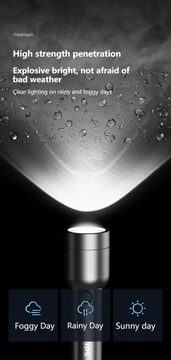 Аккумуляторный светодиодный фонарик Philips Porta