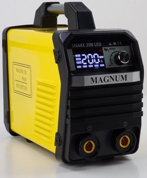 Комплект сварочного аппарата MMA MAGNUM 200A LED HOT START