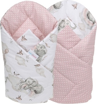 НАБОР ДЕТСКОГО КОКОНА NEST MINKY PIECE XXL BABYMAM, 7 ЭЛЕМЕНТОВ.