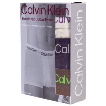 BOKSERKI CALVIN KLEIN MAJTKI MĘSKIE ORYGINAŁ 3 pack r. XL