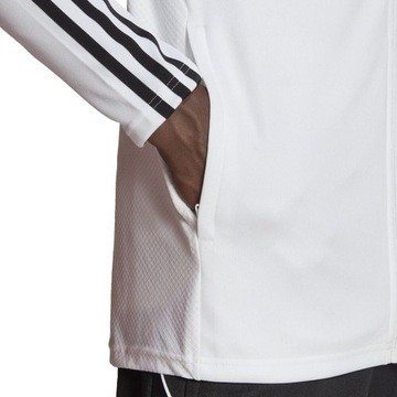 BLUZA MĘSKA ADIDAS TIRO 23 LEAGUE TRAINING TRACK TOP BIAŁA HS3501 r 2XL