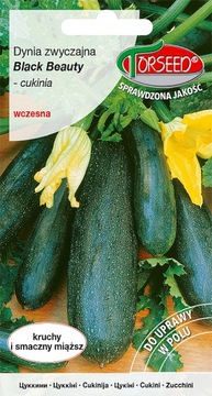 Dynia zwyczajna Cukinia Black Beauty nasiona 2g
