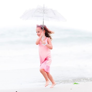 ЗОНТ ДЛЯ СВАДЕБНОГО ПРИЧАСТИЯ BRIDGET, БЕЛЫЙ