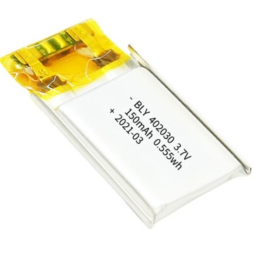 Литий-полимерный аккумулятор 200 мАч 3,7 В 402030