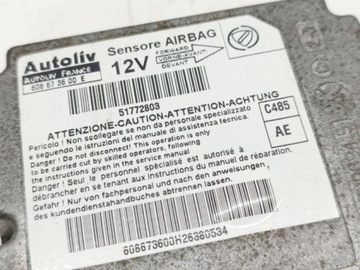 51772803 MODUL AIRBAG FIAT DOBLO CARGO 223 1.3 D MULTIFUNKCE