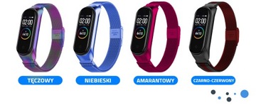 РЕМЕНЬ для браслета XIAOMI MI BAND 3/4 - МНОГО ЦВЕТОВ