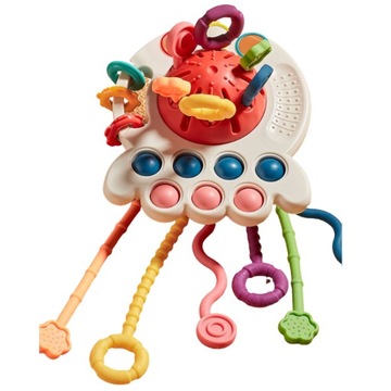Игрушка TEETHER SENSORY для МАЛЫШЕЙ ПОГРЕМКИ МОНТЕССОРИ SOFT SENSO