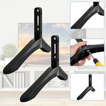 STOJAK NOGI DO TELEWIZORA UCHWYT DO TV 32-65 CALI, NÓŻKI DO TELEWIZORA