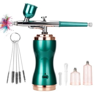 Mini Airbrush Kompresor Akumulatorowy aerograf