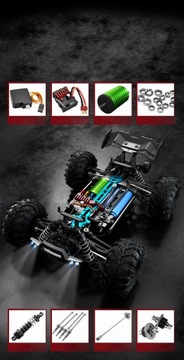 Внедорожник на дистанционном управлении 1:16 синий