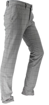 БРЮКИ С ПЛАСТИНКОЙ, СВЕТЛО-СЕРЫЕ L32 Ш 32 ТАЛИЯ: 84-86 см
