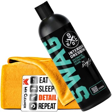 SWAG INTERIOR DRESSING DO PLASTIKÓW WNĘTRZA SAMOCHODOU KOKPITU OCHRONA 0,5L
