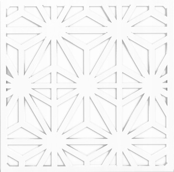 Panele Ścienne Ażurowe Dekoracyjne 60x60 A03 Ażur