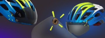 ФОТОХРОМНОЕ СТЕКЛО ДЛЯ ШЛЕМА HT19