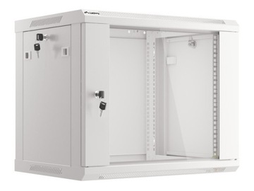 ПОДВЕСНОЙ ШКАФ 19 ДЮЙМОВ 9U 600X450 СЕРЫЙ LANBERG