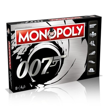 ORYGINALNA GRA MONOPOLY JAMES BOND 007 WINNING PL