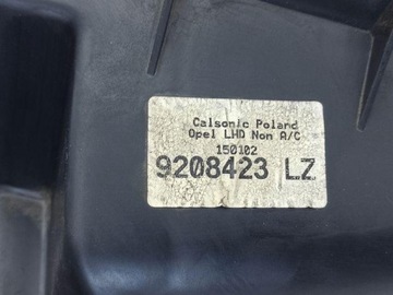 9208423LZ RADIÁTOR 1.0 12V 43 2002 OPEL AGILA (A) (H00)