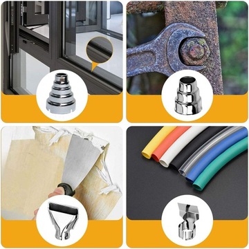 Насадки для электротепловых пистолетов + регулируемые для поделок