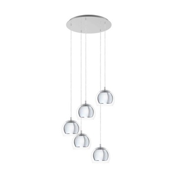 LAMPA WISZĄCA Eglo Rocamar 1 5 -punkty światła E27