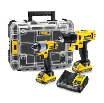 НАБОР ЭЛЕКТРОИНСТРУМЕНТОВ DEWALT ДРЕЛЬ/ОТВЕРТКА УДАРНЫЙ ИНСТРУМЕНТ 10,8 В