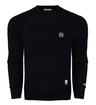 OCTAGON BLUZA BEZ KAPTURA SMALL LOGO BLACK S