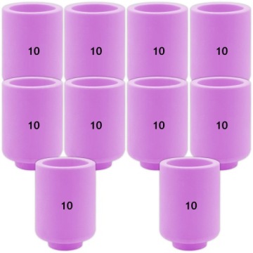 10x Dysze ceramiczne TIG #10 13N13 SR9 SR20