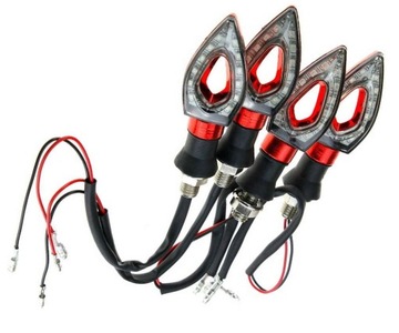 СИГНАЛИ ПОВОРОТА 12x LED MOTOR QUAD ARROW 2 шт.