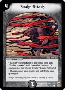 *DM-03 DUEL MASTERS - SNAKE ATTACK - !!!