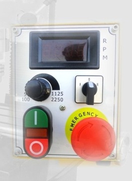 PRECYZYJNA SOLIDNA WIERTARKA FREZARKA 900W MK3 fi25/65mm SZTYWNY SŁUP