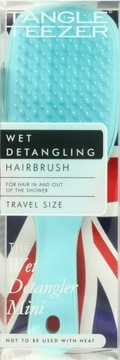 Tangle Teezer Розовая мини-щеточка для распутывания влажных волос.