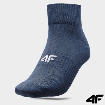 Pánske ponožky 4F Bavlnené Ponožky Premium Unisex Športové 6-PAK