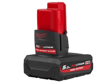 MILWAUKEE M12 5.0 AKUMULATOR HIGH OUTPUT 5.0 Ah
