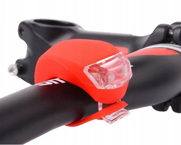 СВЕТОДИОДНАЯ ВЕЛОСИПЕДНАЯ ЛАМПА СВЕТОДИОДНАЯ ПЕРЕДНЯЯ ЗАДНЯЯ, 2 ШТ. POWER