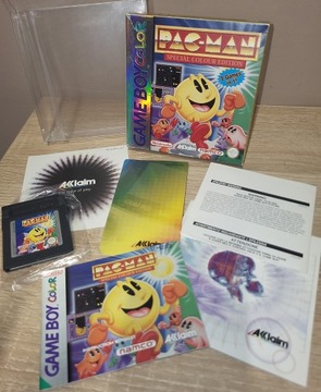 PAC-MAN + PAC-PANIC SPECIAL COLOUR EDITION GAME BOY COLOR GBC KOMPLET +PROT