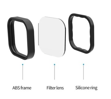 НАБОР TELESIN ИЗ 4 ФИЛЬТРОВ ДЛЯ КАМЕР GOPRO CPL + ND ВОДОНЕПРОНИЦАЕМЫЙ СВЕТ ПРОЧНЫЙ